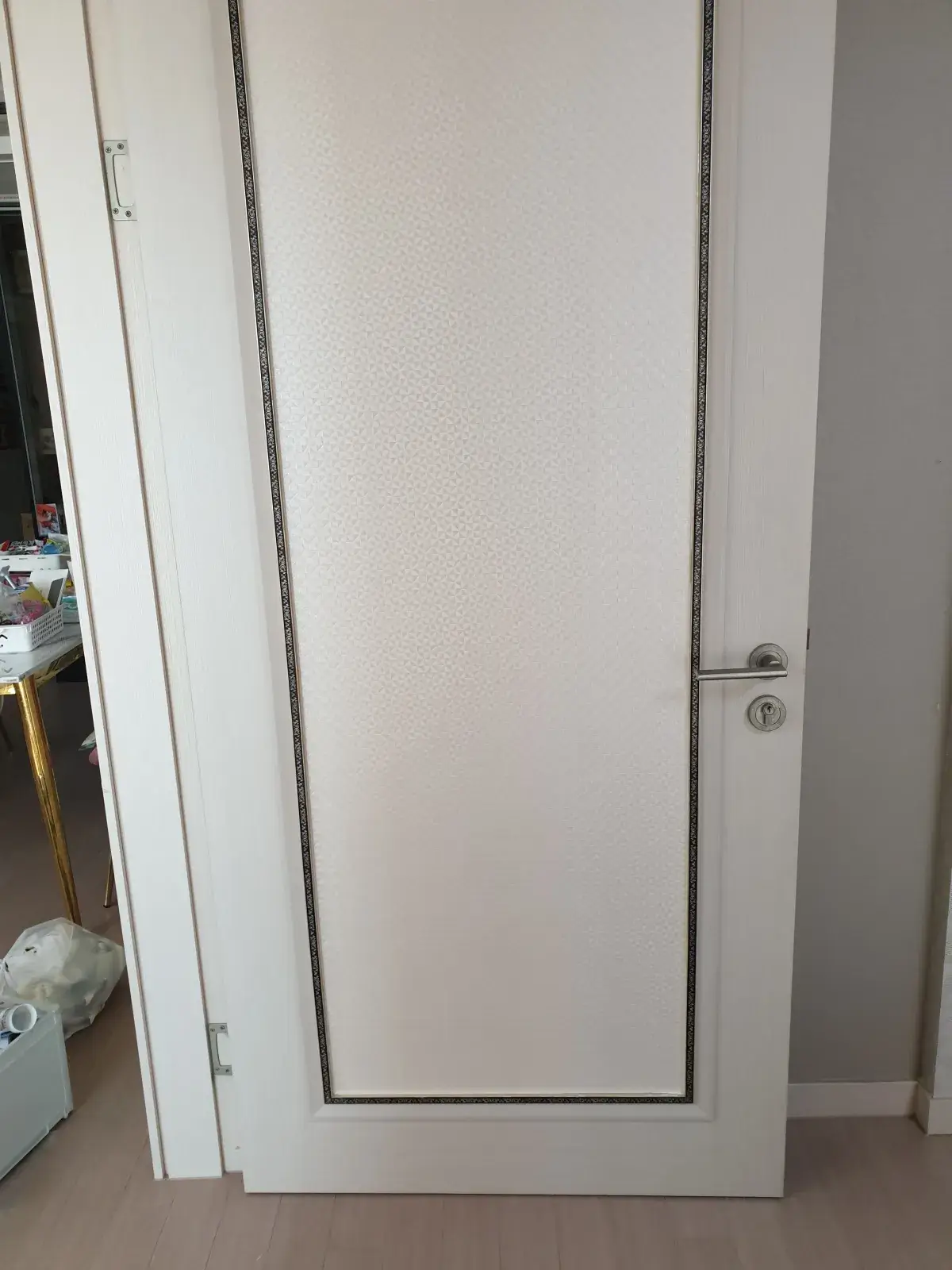 안방문 수리 수리 전